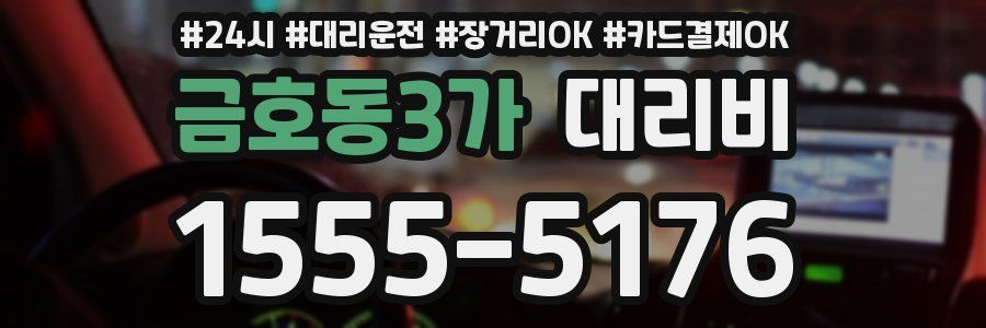 금호동3가 대리비