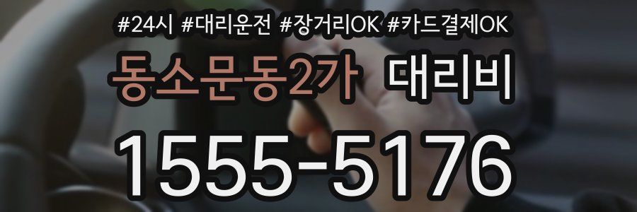 동소문동2가 대리비