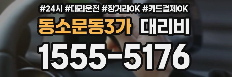 동소문동3가 대리비