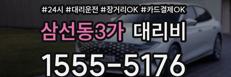 삼선동3가 대리비