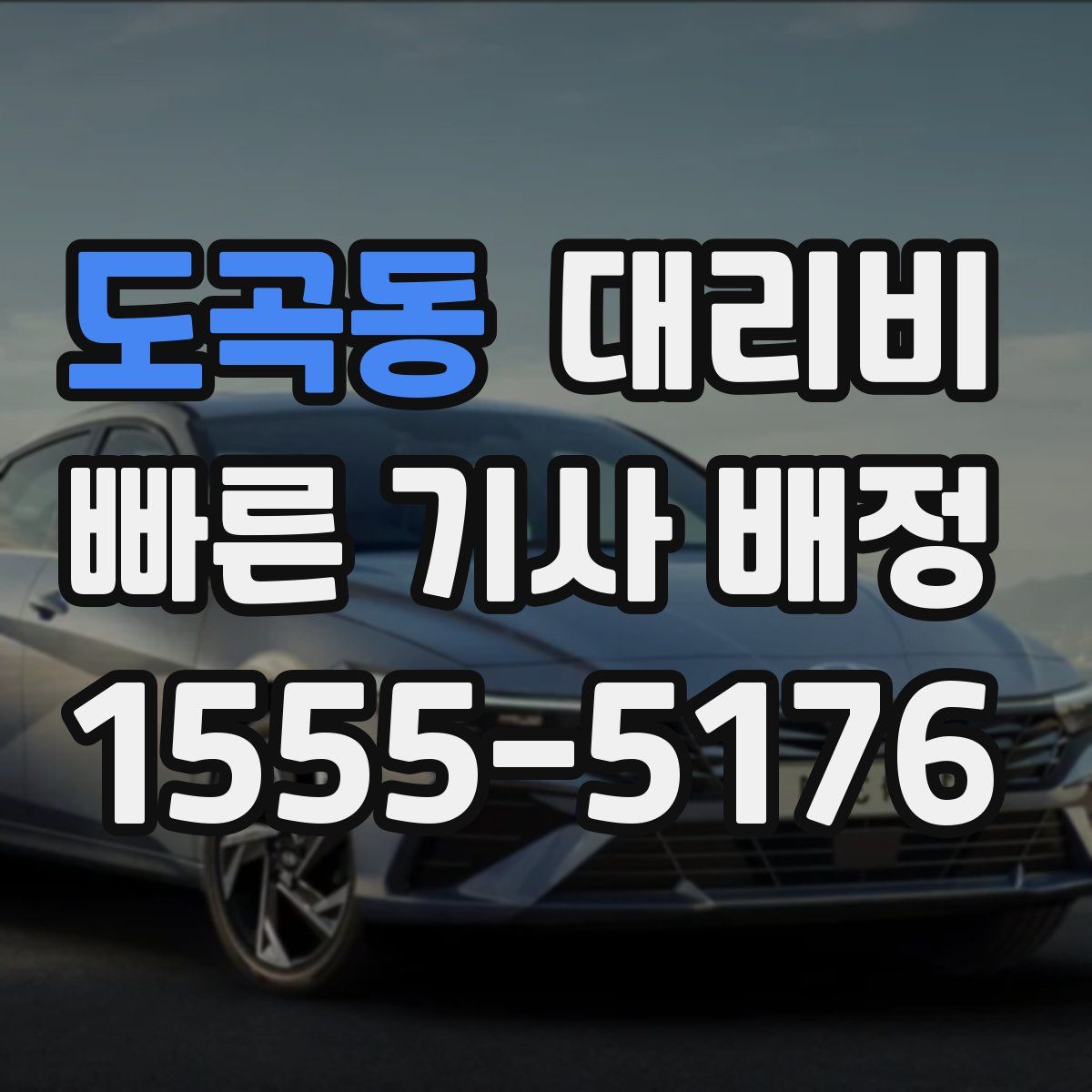 도곡동 대리운전