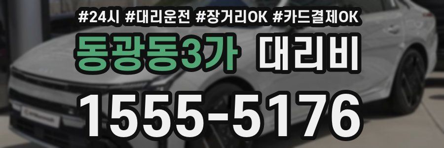 동광동3가 대리비