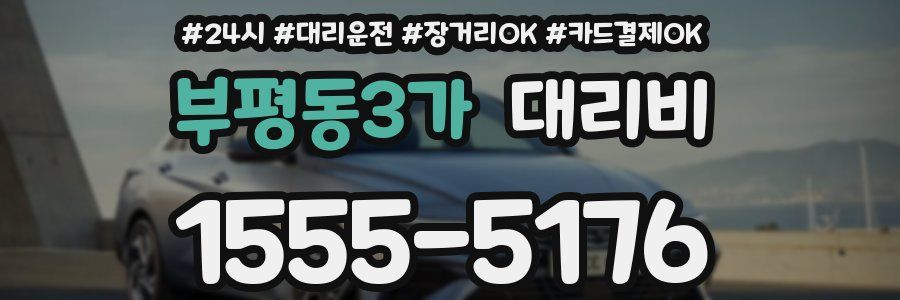 부평동3가 대리비