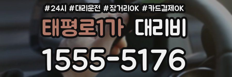 태평로1가 대리비