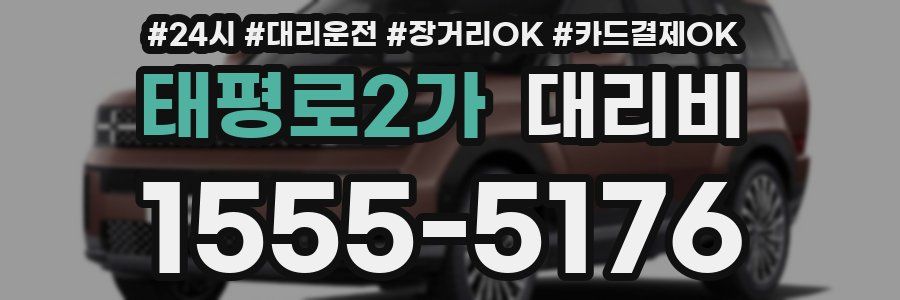 태평로2가 대리비