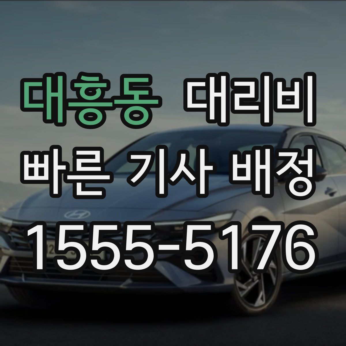 대흥동 대리운전