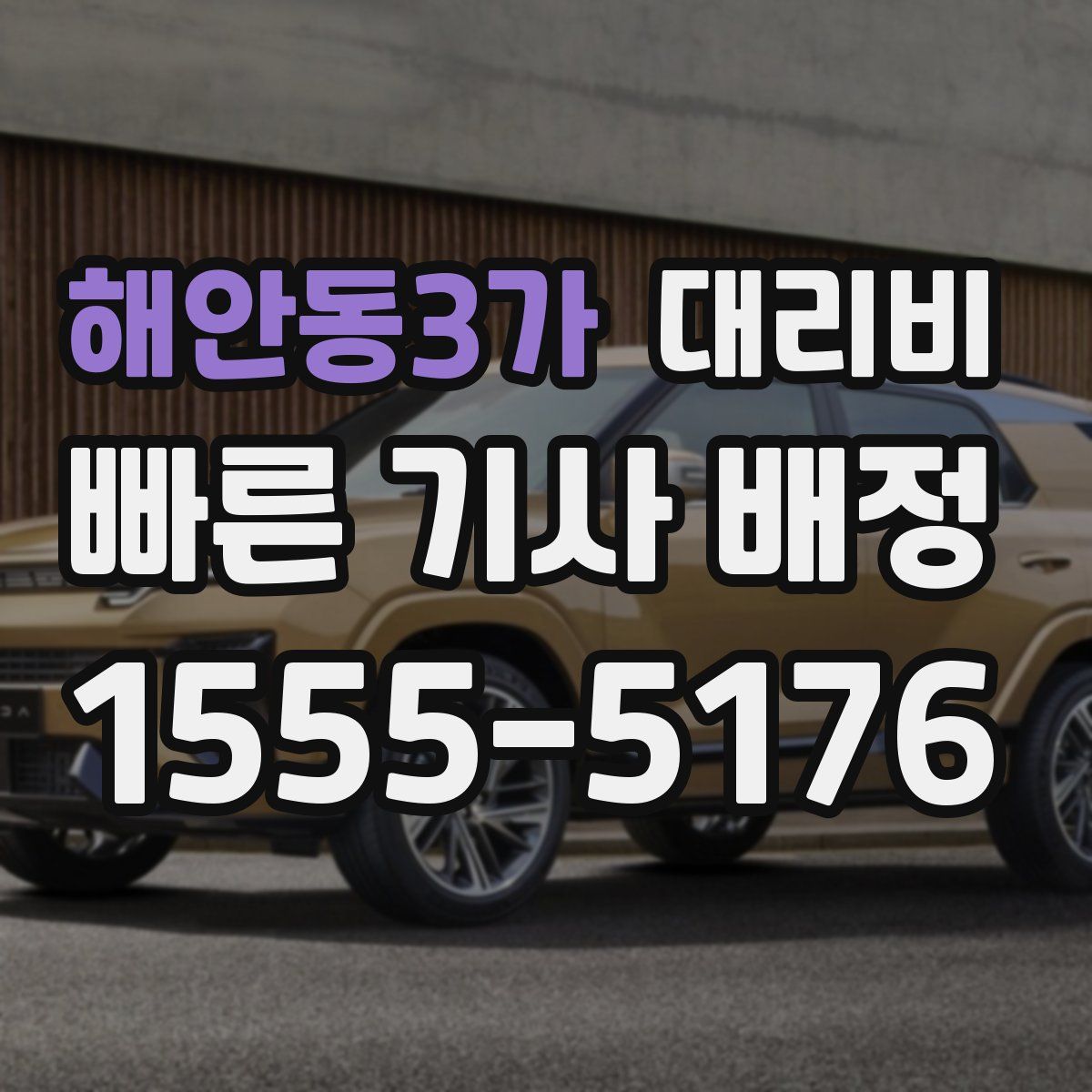 해안동3가 대리운전