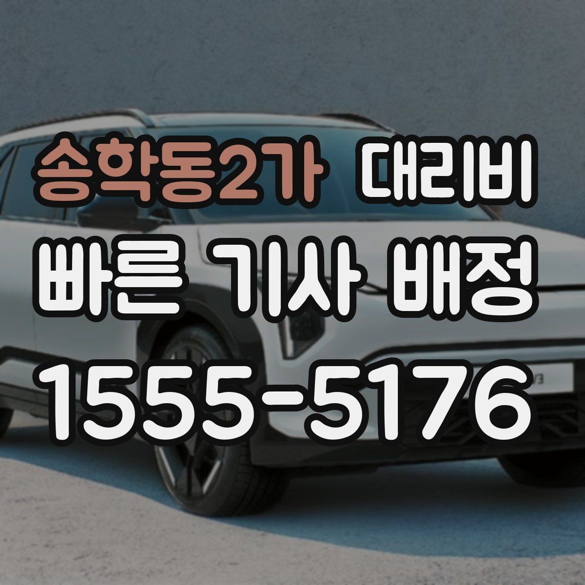 송학동2가 대리비 눈 오는 날 이동 전에 점검할 것