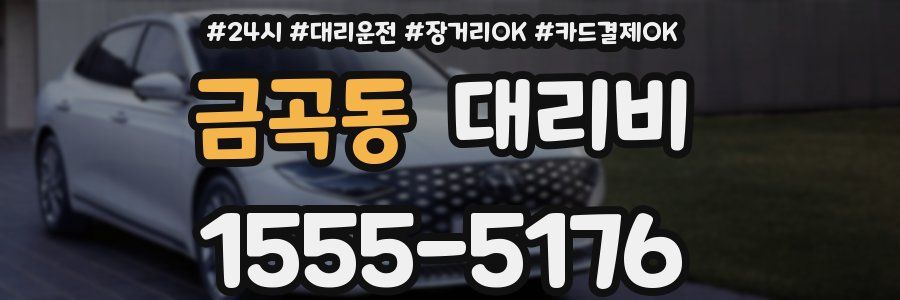 금곡동 대리비