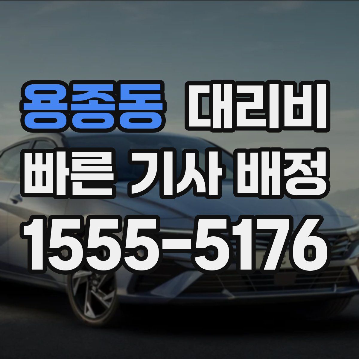 용종동 대리운전