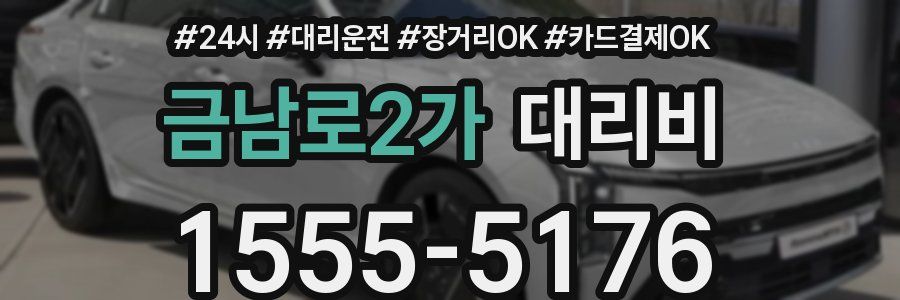 금남로2가 대리비