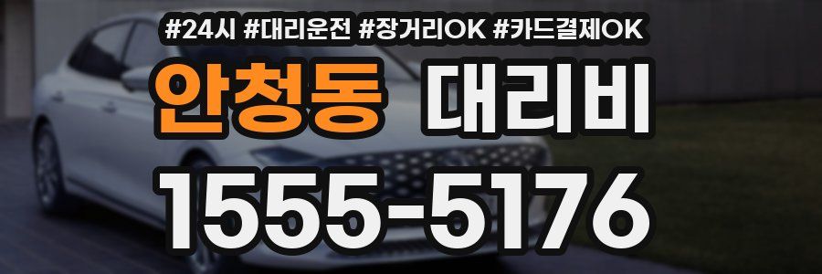 안청동 대리비
