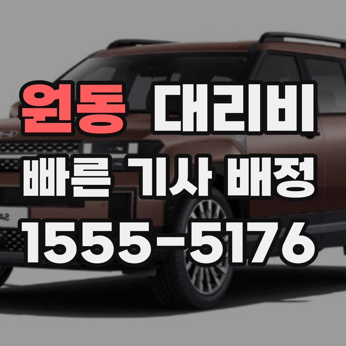 원동 대리비 오늘 귀가를 더 가볍게 시작하기