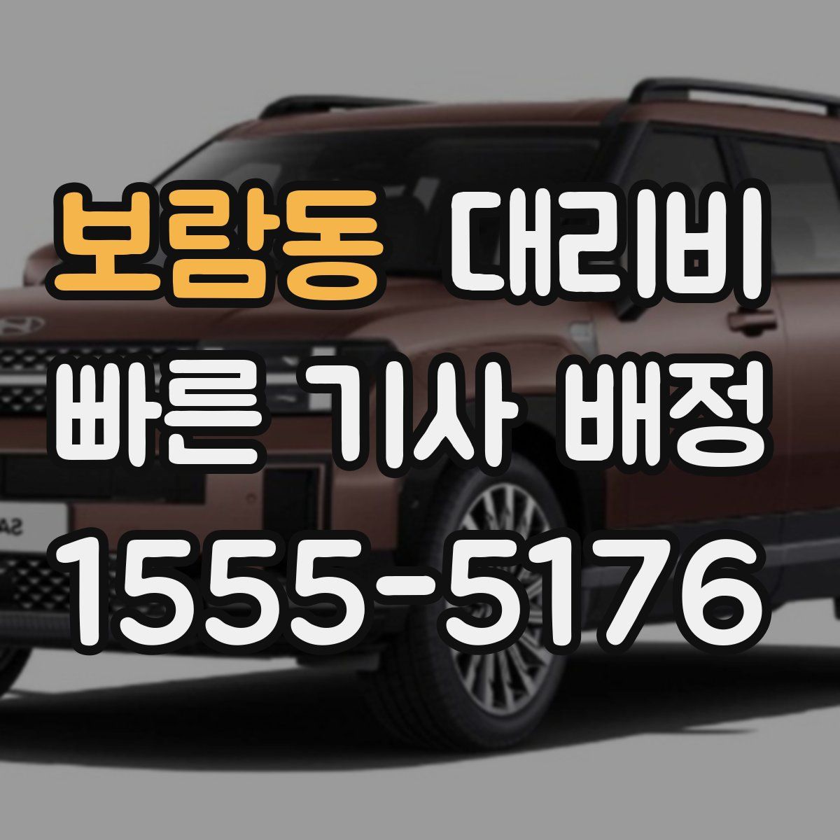 보람동 대리운전