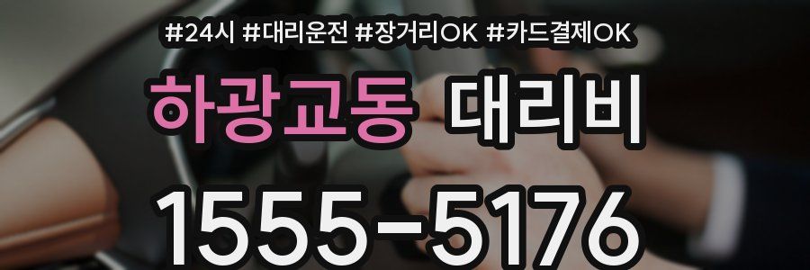 하광교동 대리비