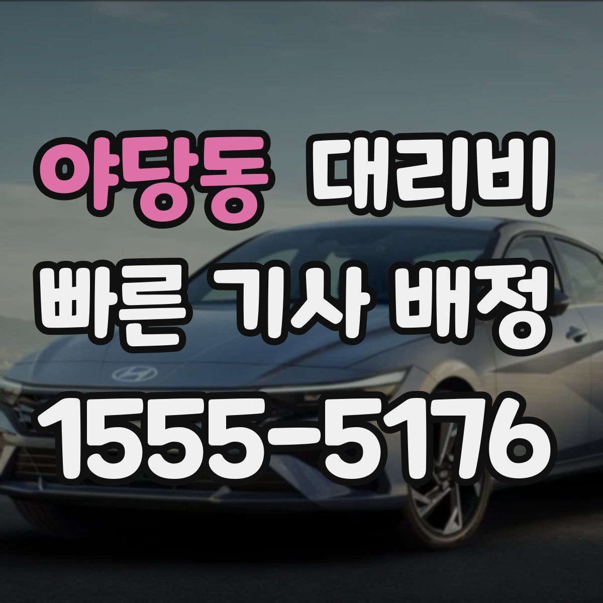 야당동 대리운전