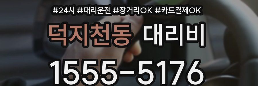 덕지천동 대리비