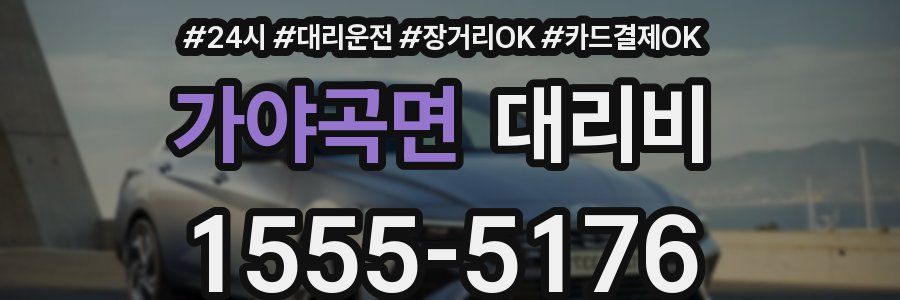 가야곡면 대리비