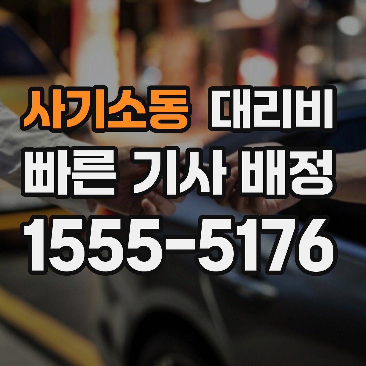 사기소동 대리운전