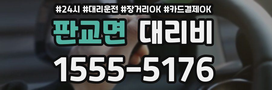 판교면 대리비