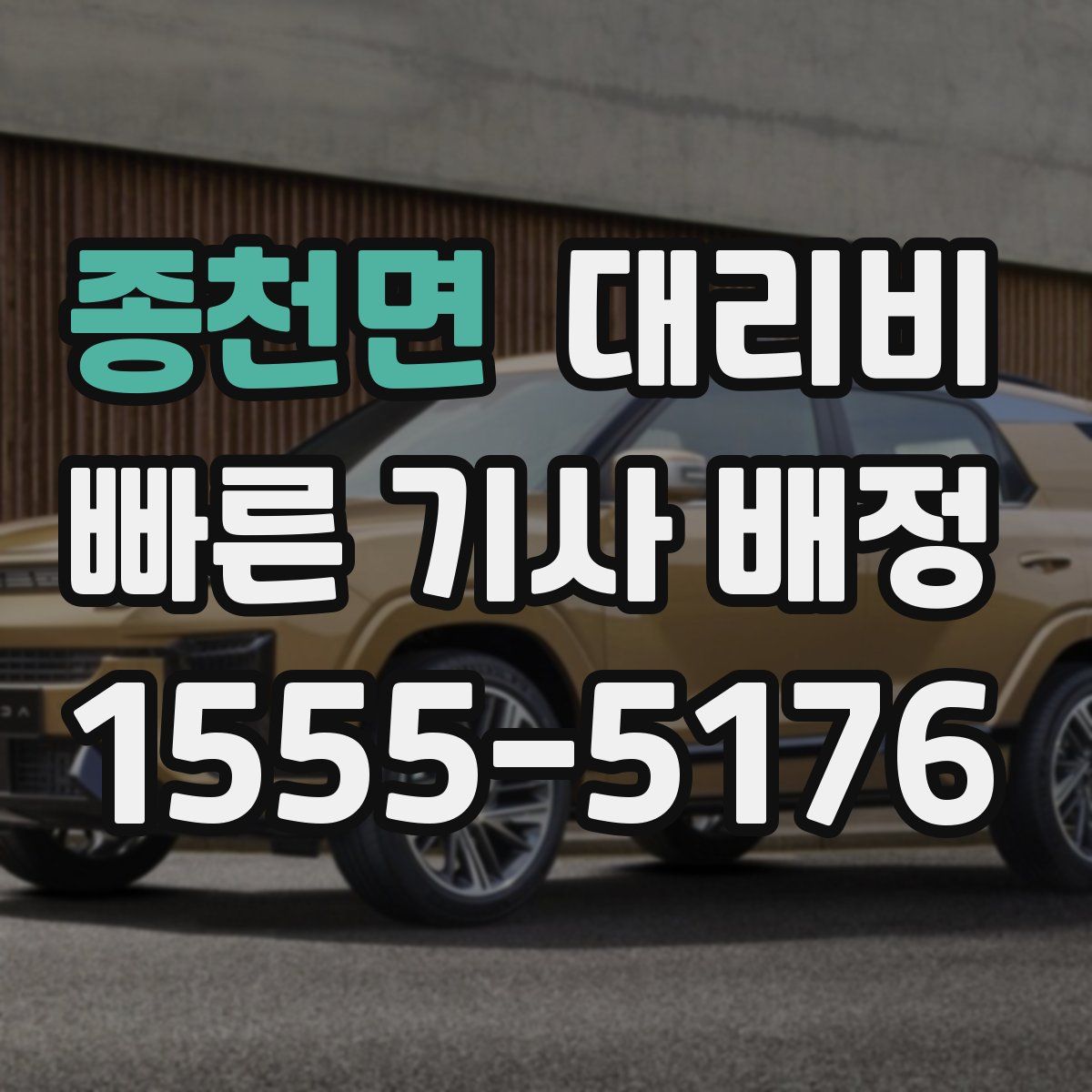 종천면 대리운전