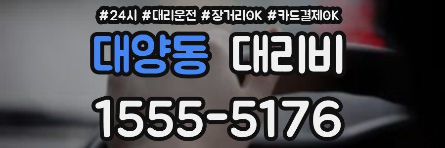 대양동 대리비