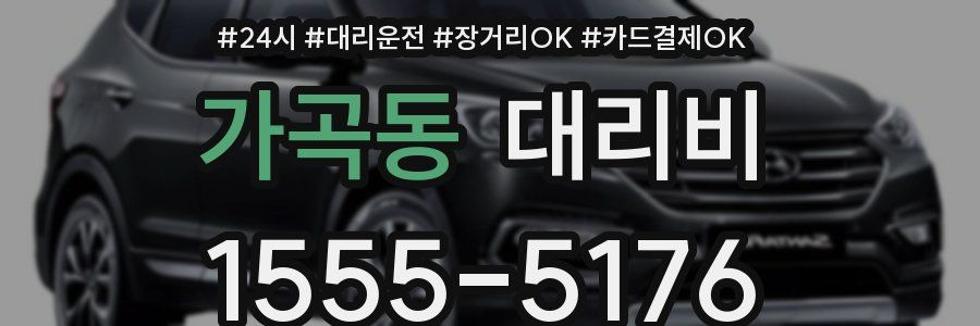 가곡동 대리비