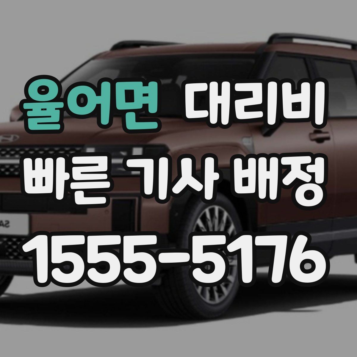율어면 대리비 짐이 많을 때 미리 말해야 하는 이유