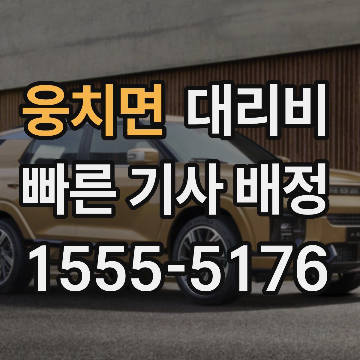 웅치면 대리운전