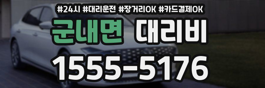 군내면 대리비