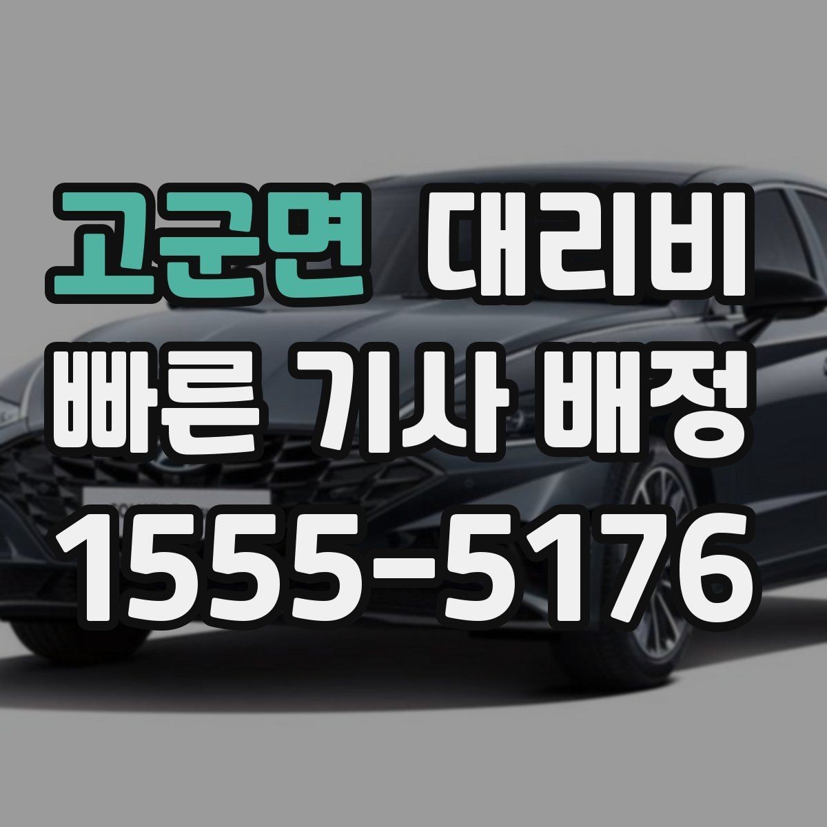 고군면 대리비 행사장 출차 동선과 함께 확인하기