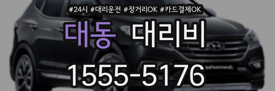 대동 대리비