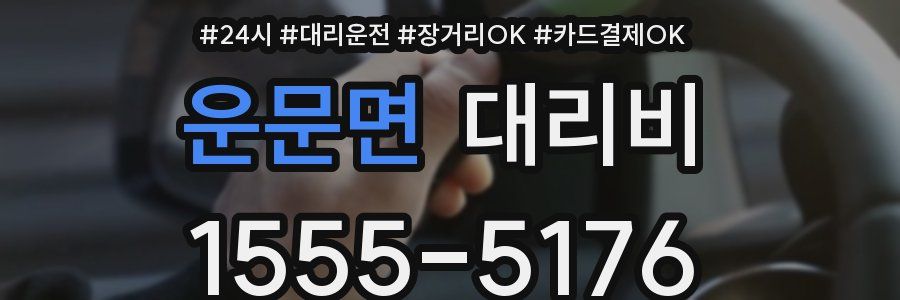 운문면 대리비