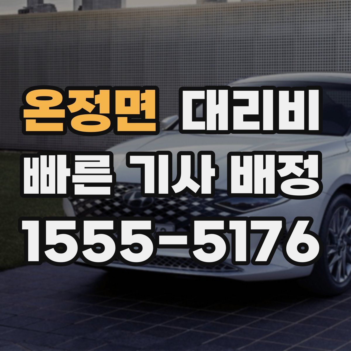 온정면 대리운전