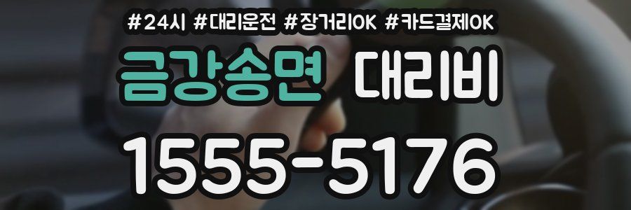 금강송면 대리비