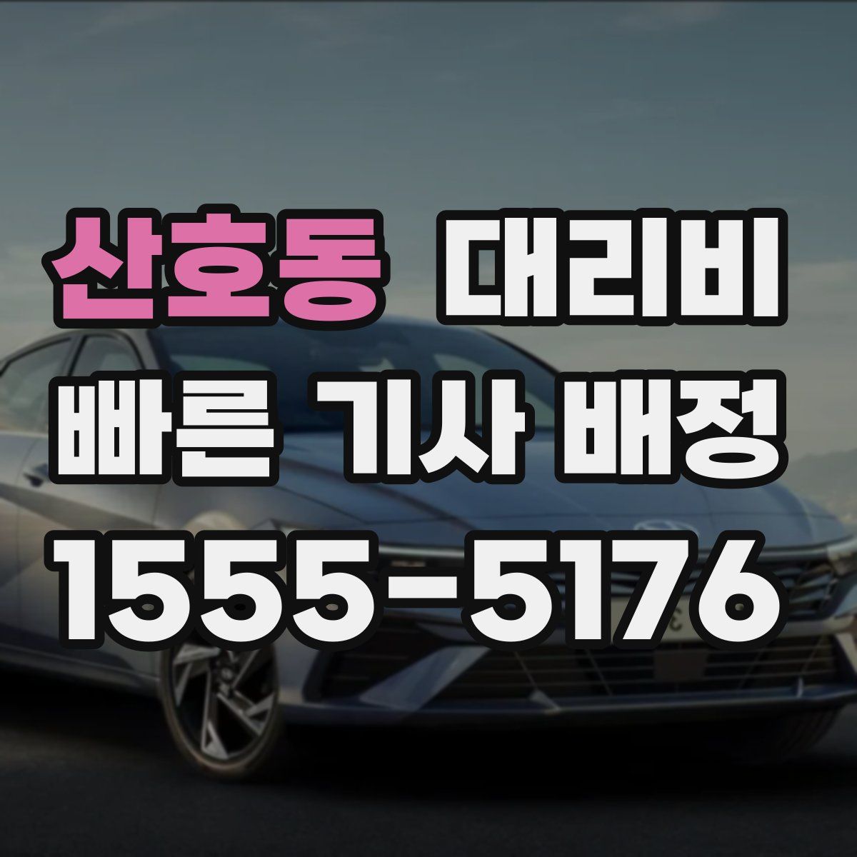 산호동 대리운전