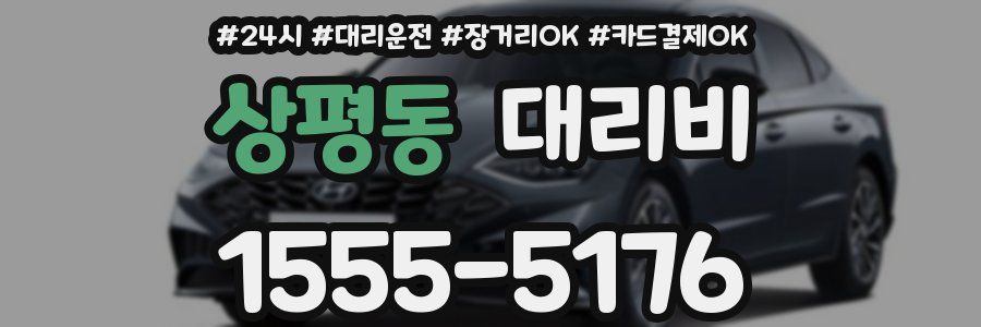 상평동 대리비