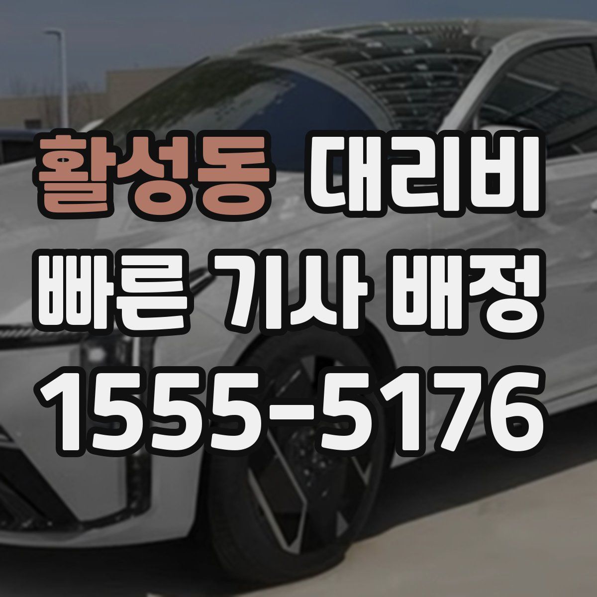 활성동 대리운전