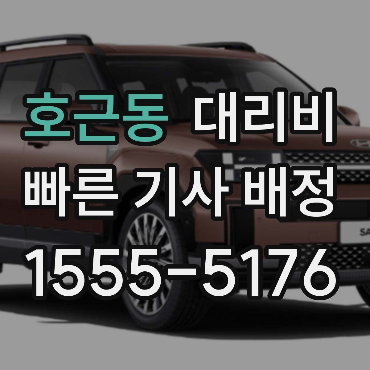 호근동 대리비 단거리도 안심하고 이용하는 요령