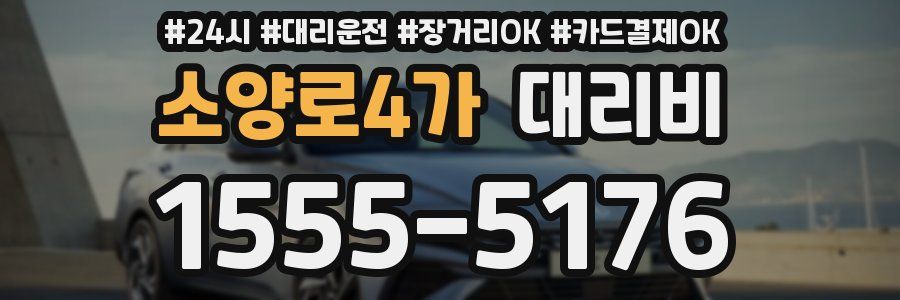 소양로4가 대리비