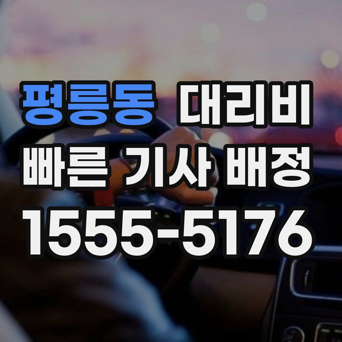 평릉동 대리운전