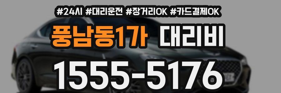 풍남동1가 대리비