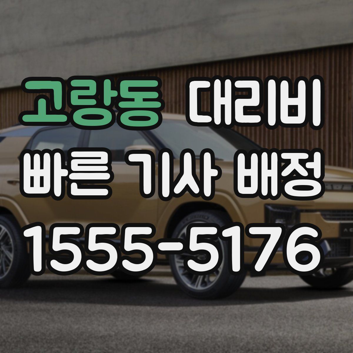 고랑동 대리운전