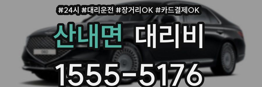산내면 대리비
