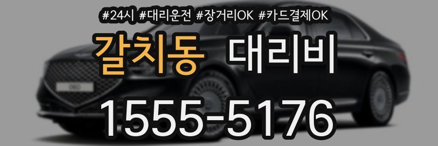 갈치동 대리비