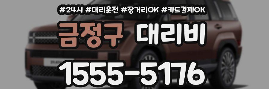 금정구 대리비
