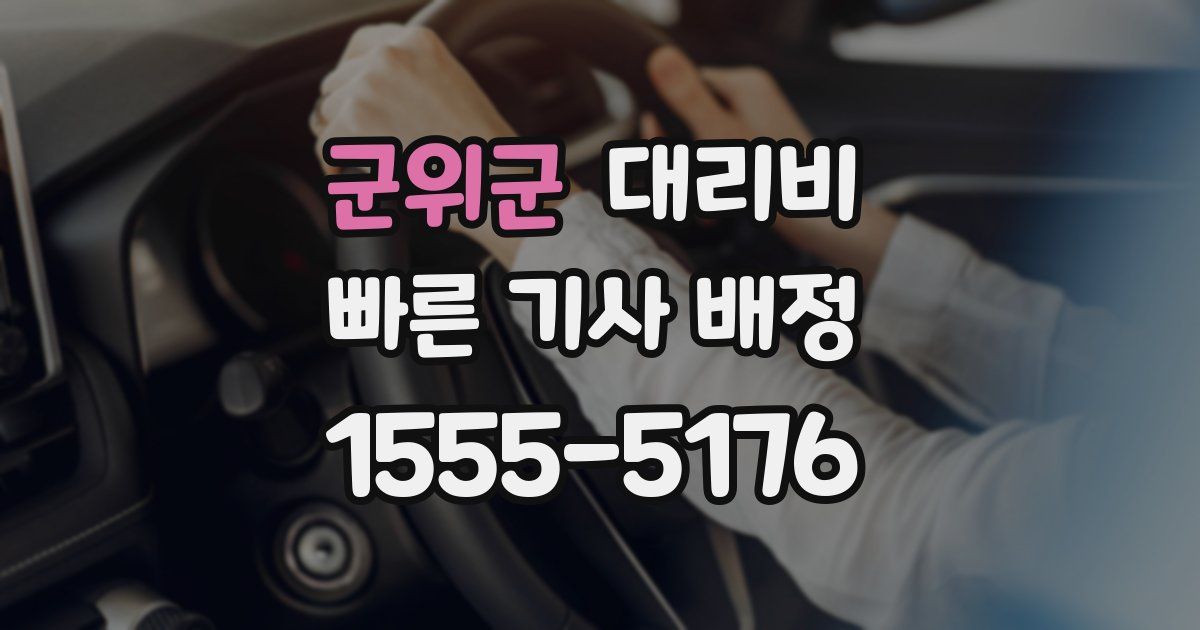 군위군 대리운전 가격