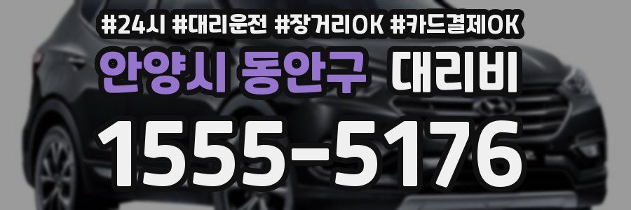 안양시 동안구 대리비