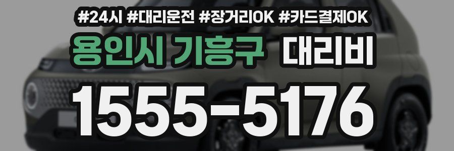 용인시 기흥구 대리비