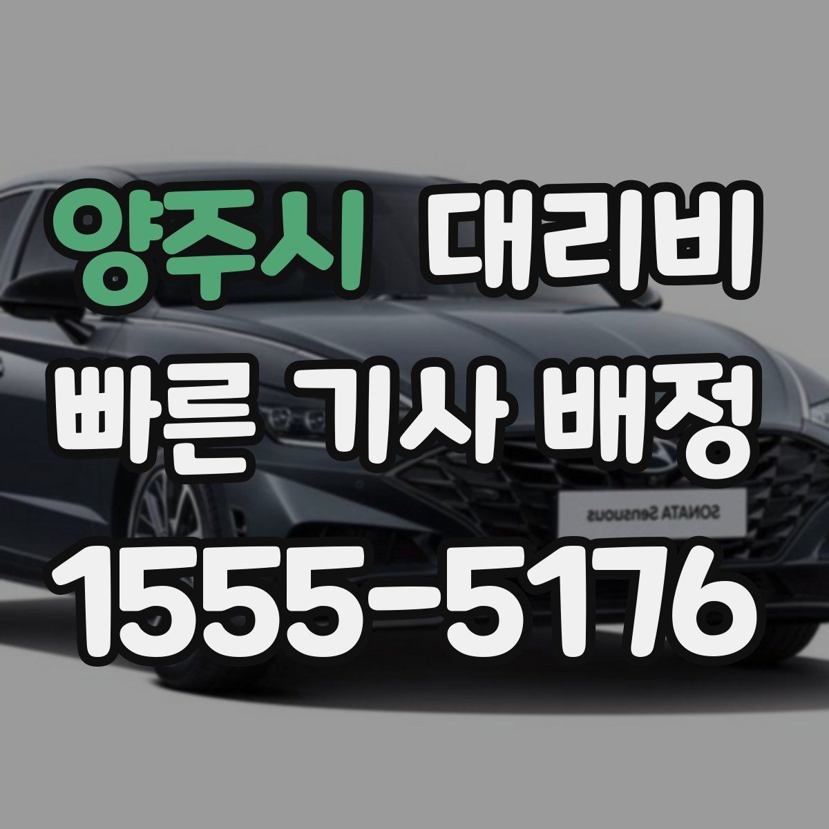 양주시 대리비 단체 결제 방식 선택 요령